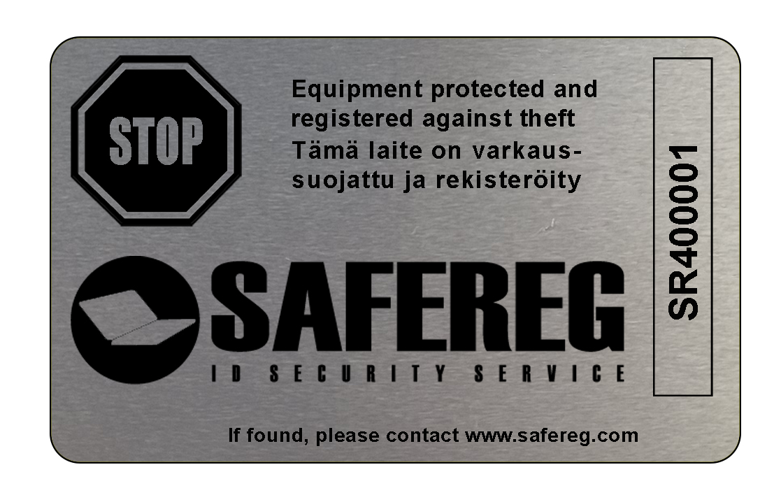 Safereg alumark